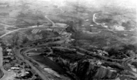 Flin Flon Looking At South Main Headframe 1984 