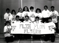 Special Olympics Flin Flon Flyers team photo.