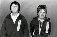 Special Olympics participants.