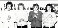 (L-R) Charlene Rutley, Cindy Rainville, Jill Spill, Karen Leifso. 
