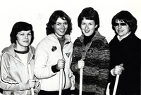 (L-R) Patrice Ellingson, Michelle, Belfrey, Jan Gourlay, Dayle Rusk (skip). 