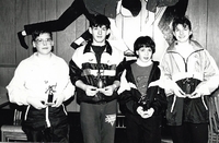 (L-R) (unknown), Rob Plante, (unknown), (unknown). 