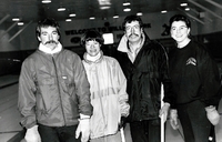 (L-R) Murray Woodward, Dayle Rusk, Ken Rusk, Jennifer Woodward. 