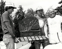 Professional canoe derby winners.