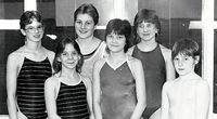Group of young swimmers.