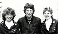 Three Swimmers at the Aqua Centre 