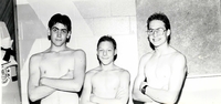 Three Young Swimmers 