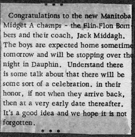 1954 Midget Bombers