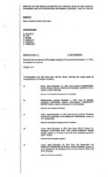 Council Meeting Minutes 1997 January - December 