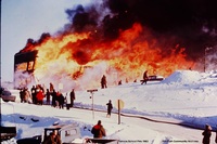 Terrace School Fire Jamiaru 1963 