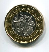 Flin Flon Chamber of Commerce Three Dollar Coin 2004