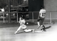 Baseball game at Creighton Sportex