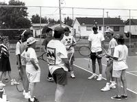 Youth tennis lessons