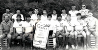  Championship team. MHSAA Zone II Boys Soccer 1090-91