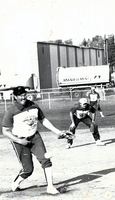 Fast Eddies ball team pitcher