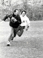 Two football players