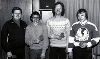 Ron Watt with Zone 14 winners