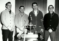 Lavitt Drugs event winners: Ken Musselman, Blaine McLuckie (skip), Lee Davis, Ken Cunningham.