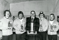 Randy Rudd (skip), Wally Ariko, Randy Beever, Ed Martin.