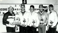 HBM&S Myron Ridley presents trophy 