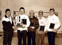 Lavern Morran presents the Johnny’s Confectionary trophy 