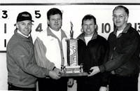 Brian Salamondra (skip), Ron Watt, Ray Coutts, Bev Baker. 