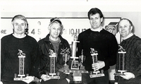  (L-R) Hugh Howat, Dennis Anderson, Larry Edworthy, ?