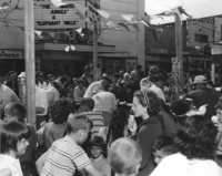 Main Street Flin Flon. Trout Festival. 1963