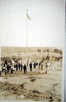 Flag Raising Ceremony Flin Flon May 24th 1939 
