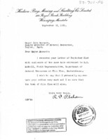 1931 Sept. 23 letter from R.E. Phelan