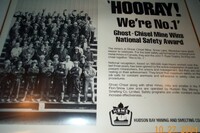 Ghost Lake -Chizel Lake National Safety Award