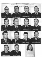 Flin Flon R.C.M.P Detachment 1972