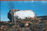 (White) Deadman's Rock by Parkdale School