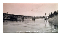 Temorary Bridge on the West Channel May 8th 1930