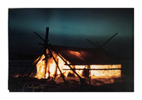 Photo of Tent Lighted at Night "Delgatty"