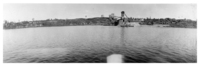 View of No 2 Shaft and Pilot Mill From Flin Flon Lake C 1927