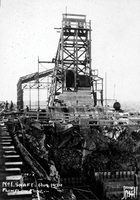 Construction Progress North Main Shaft August 1929