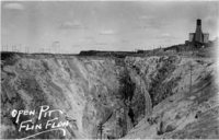 Open Pit Flin flon no date