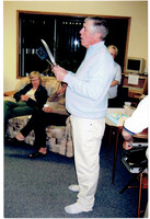 September 2006, Rotarian Glen Smith farewell for Pat and Nazir Ahmad 