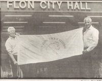  Trout Festival Flag , 1989. 