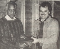October 1991Nazir Ahmad passes the gavel to David Kendall.