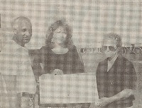 1991, Chamber of Commerce presentation of $10,000 to Tourist Bureau 
