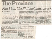  April 1990, Flin Flon Chamber of Commerce decided to take down sign erected in 1977 
