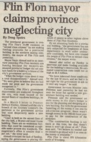 March 1983 Wpg Free Press News item re Provincial Building