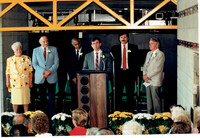 July 1986 Official Opening of the Tom Barrow Provincial Building 