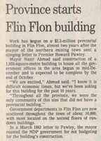 1985 Wpg Free Press News item re Provincial Building constructyion