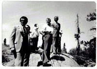 June 1981, Honourable Garry Filmon, s, The Honourable Sterling R. Lyon, and Nazir Ahmad, Mayor