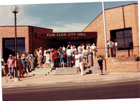 The new City Hall was officially opened on August 13, 1984. 