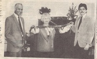 December 4,1985 Official opening of Seniors' Drop - In Centre i