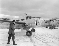 Beachcraft and -Otter Aircraft at Bakers Narrows Airport - no date